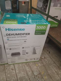 New 35-Pint Hisense Dehumidifier 
