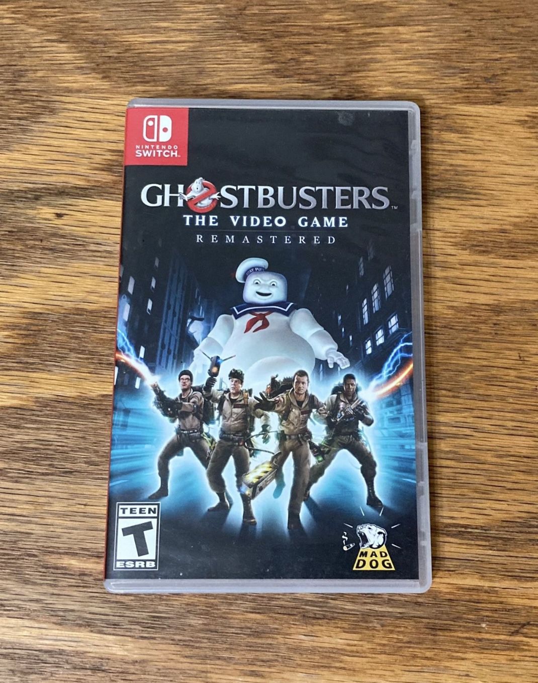 Ghostbusters Remastered for Nintendo Switch video game console system ghost busters lite Oled 2 Complete cib