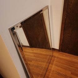 Mirror Polished Nickel Finish- 36”X48”