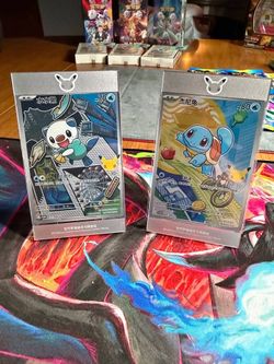 Pokémon 30th Anniversary First Partner Promo Displays - Squirtle & Oshawott