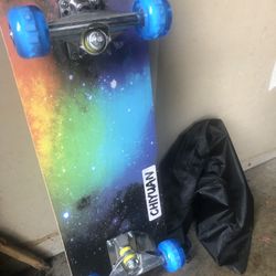 Brand New Skateboard With Light Up Wheels 