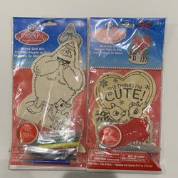 Rudolph the Red Nosed Reindeer Clarisse Craft Kit Wood Sign Decor Abomidible New Ornament Christmas Holiday Decor