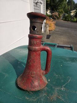 Signed BP 1 1/4 by 8 original paint