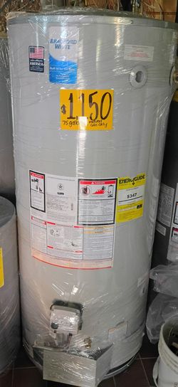 Bradford white water heater 75gl