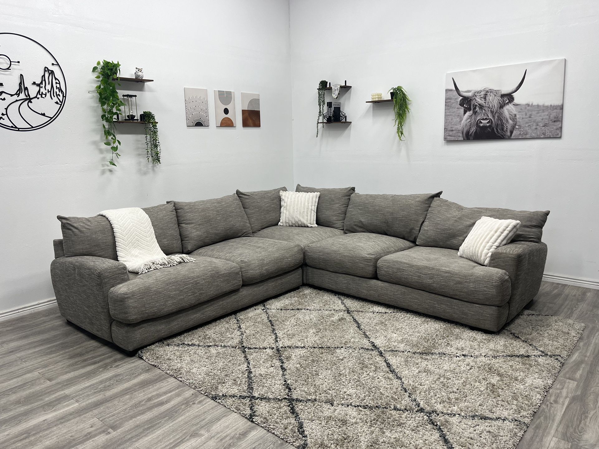 Gray Sectional Couch