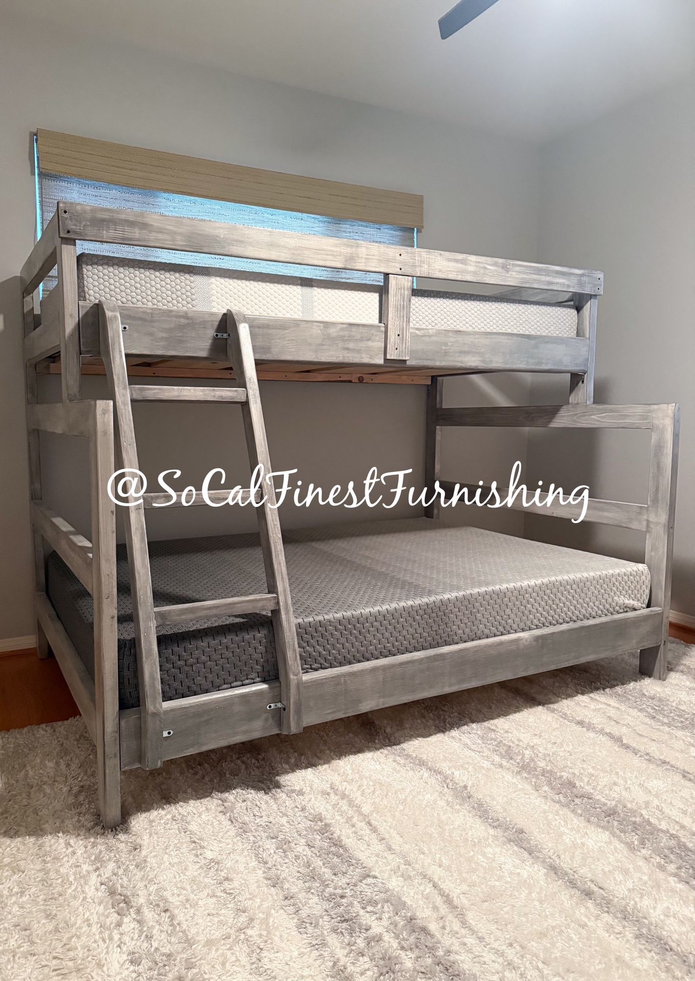 New Twin Bunk Bed With Mattress