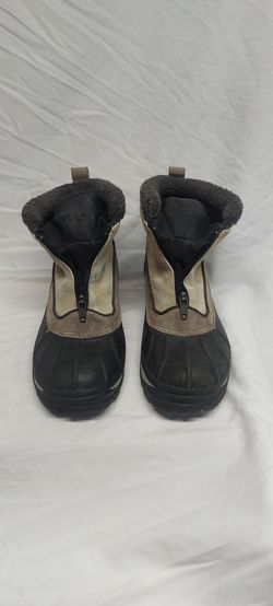 SOREL POWDER EDGE, WINTER ZIP SNOW BOOTS, WOMEN'S 6;Pre-owned.