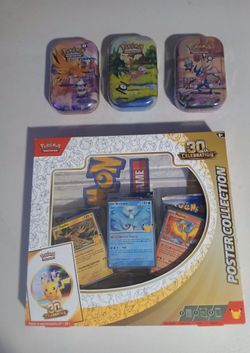 30th Mini Tins / Poster