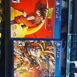 PS4 Dragon Ball Games $30 