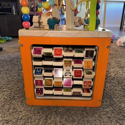 Zany Zoo Toddler Activity Cube NEW!