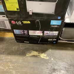 LG Electronics 14,000 BTU 115-Volt Dual Inverter Smart Window Air Conditioner LW1522IVSM Cools 800 Sq. Ft. with Remote, Wi-Fi Enabled