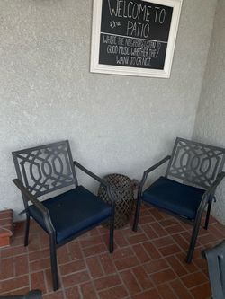 Patio chairs