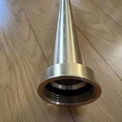 2” Brass Smooth Bore Fire Nozzle 