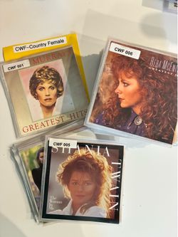 Country Female Artists CD Collection – 40+ CDs – Reba, Shania, Anne Murray & More