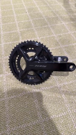 Shimano 105 crankset with stages power meter