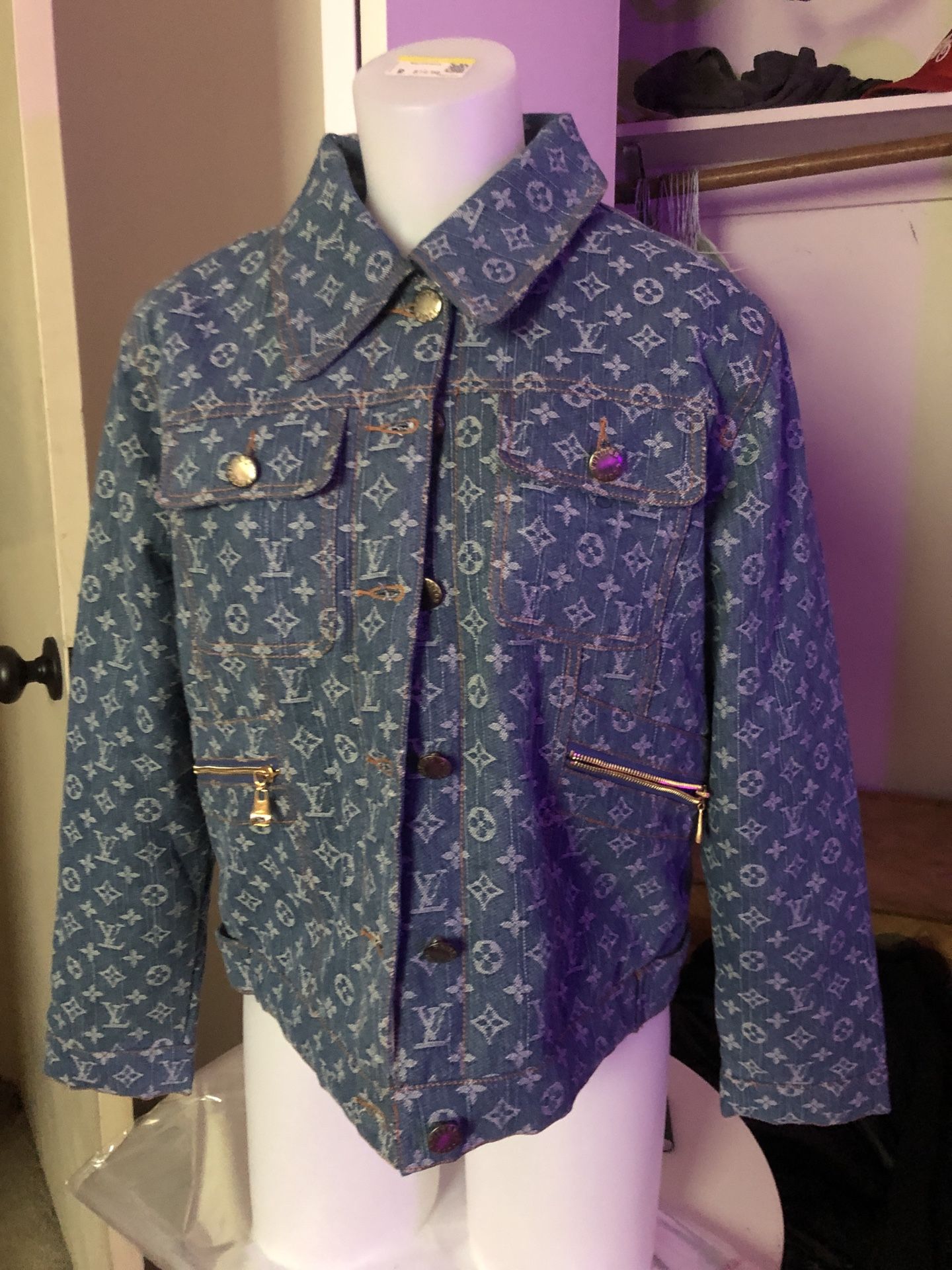 LOUIS VUITTON VINTAGE WOMENS JACKET