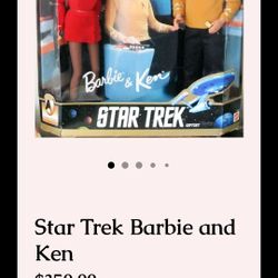 Star Trek Barbie And Ken 1996 Edition 
