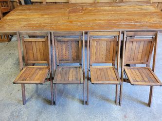 Vintage Simmons Company Wooden Chairs
