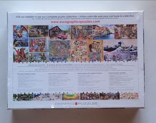 Raphael - School of Athens Jigsaw Puzzle, 1000 Piece - Eurographics (New Sealed)