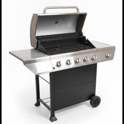 🔥 Nexgrill Five Burner Propane Gas Grill With Side Burner Outdoor BBQ Barbecue Home Christmas

Overall pre-owned condition