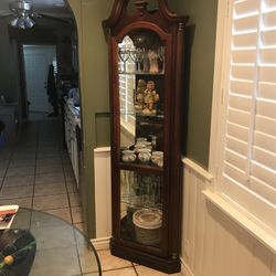 Corner Curio With 5 Shelfs Perfect For Small Place’s It Fits Any Corner For Living Room Or Dinner Area