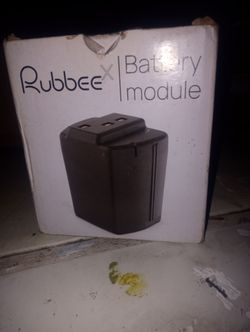 2 Rubbee X battery modules /pack