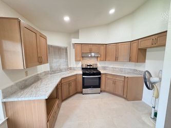 White oak cabinet