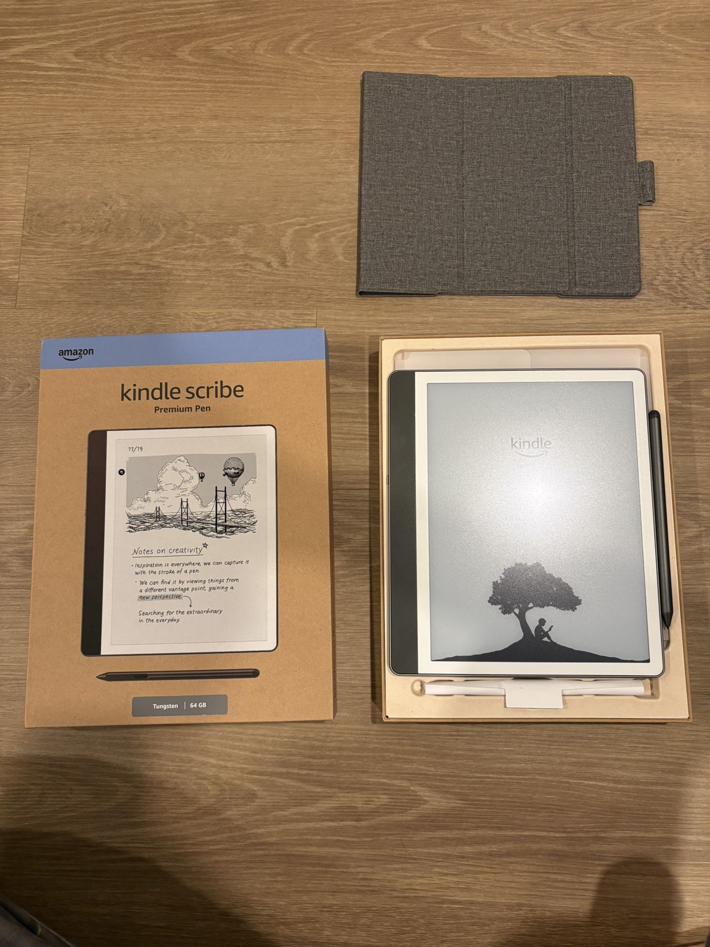 Kindle Scribe 2024 64GB with case