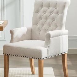 Wooden Chair - Beige Color 