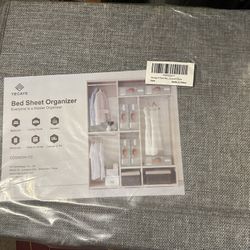 Yecaye 4 Pack Foldable Linen Closet Organizers 