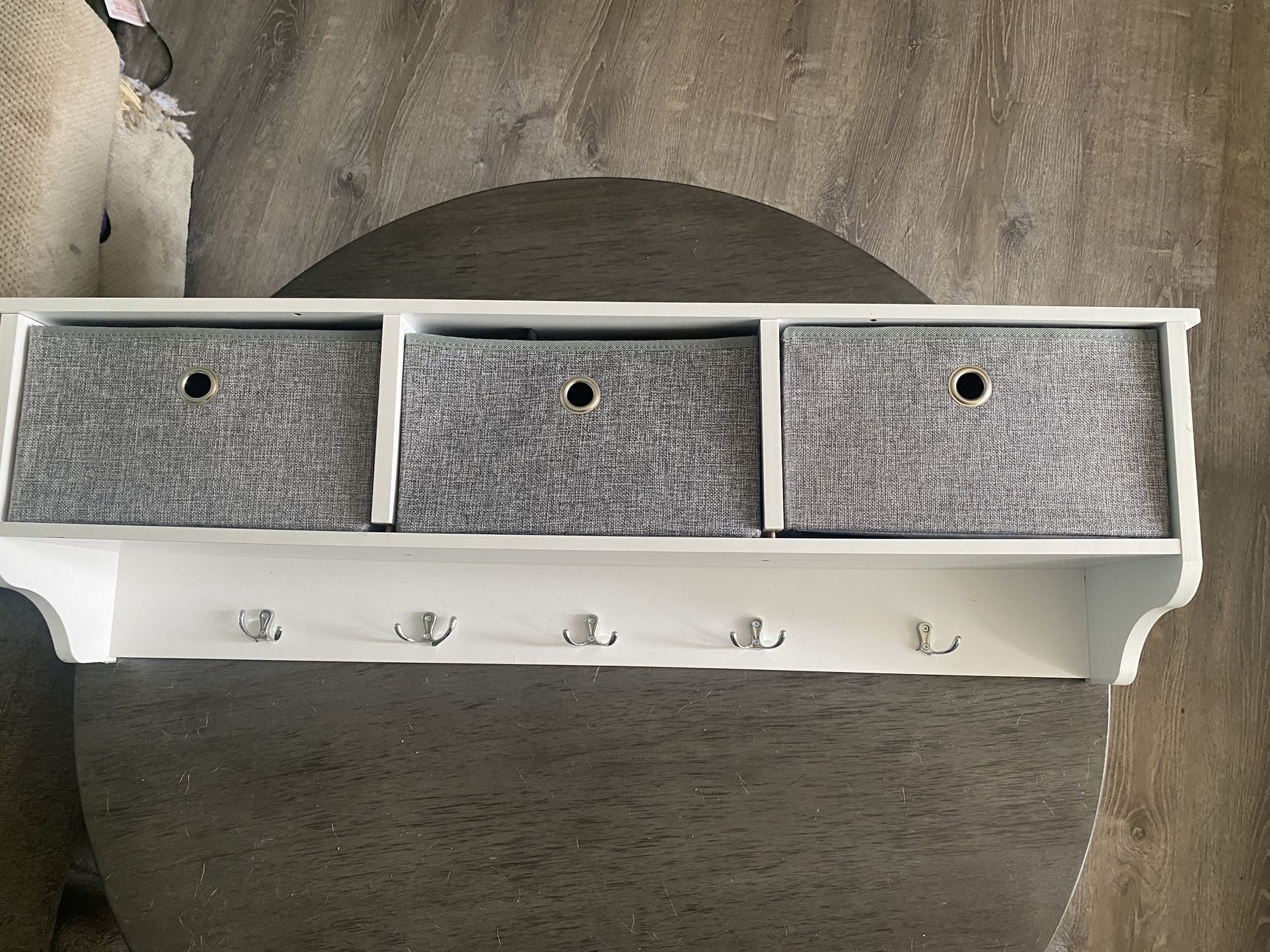 Wall Coat Rack & Storage