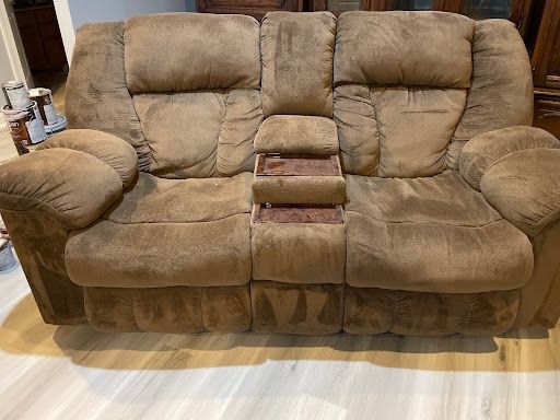 Loveseat With Center Console