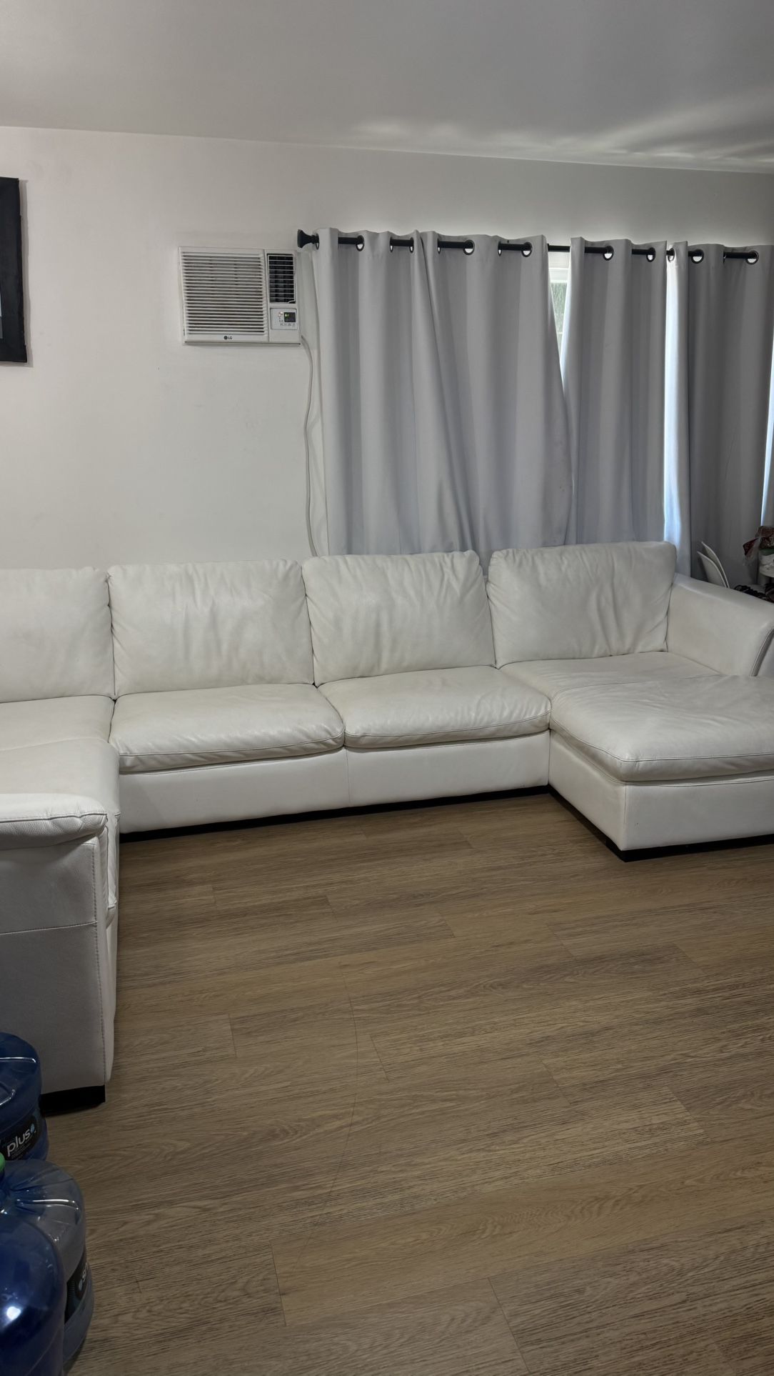 Chateau D’Ax. Italian Leather Sectional