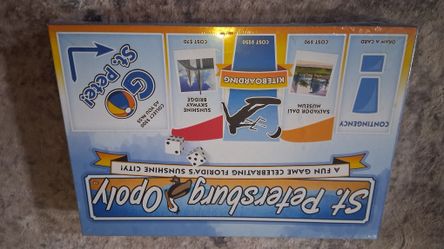 St Petersburg Monopoly Game New 