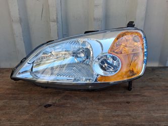 2001 2002 2003 HONDA CIVIC HEADLIGHT HEADLAMP LEFT DRIVER SIDE NEW AFTERMARKET