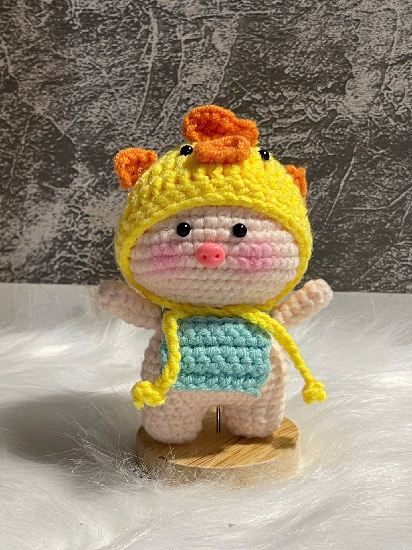 Cute Handmade Crochet Keychain