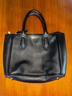 Guess Black Satchel Handbag