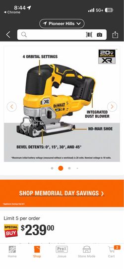 Caladora DeWalt  XR