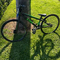 DK Octane Mini BMX Bike - Black & Green 