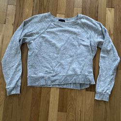 J. Crew Women’s Gray Long Sleeve Sweatshirt 