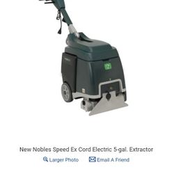  Nobles Speed Ex Cord Electric 5-gal. Extractor Cleaner