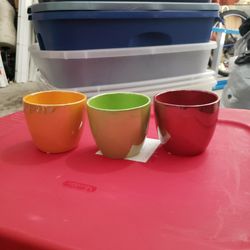 Set of 3 Pots