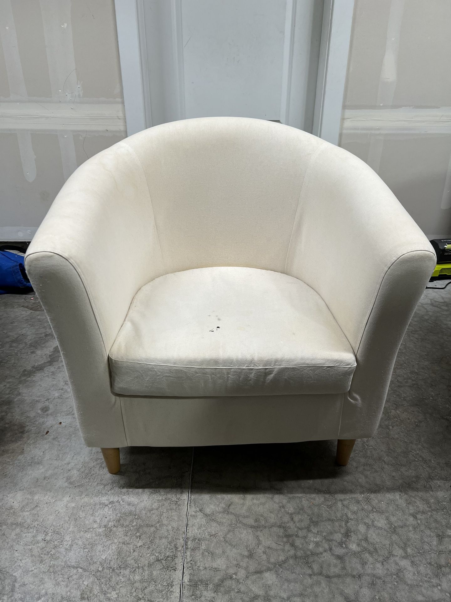 Armchair White Used