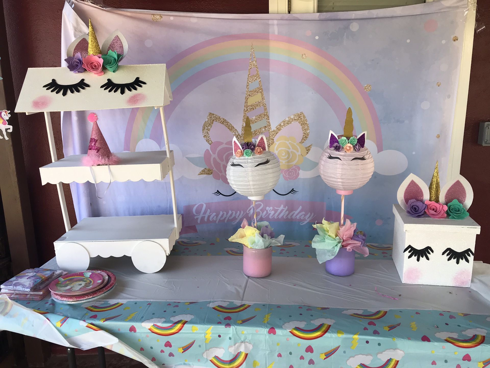 Unicorn Birthday Party decorations