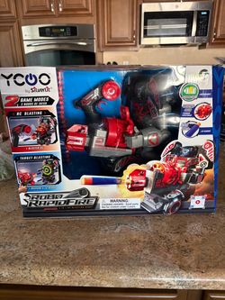 YCOO by Silverlit Robo Rapidfire RC Blasting Robot