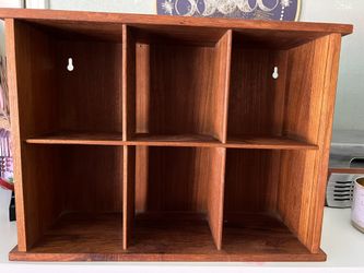 Cost Plus Teak Shelf 15.5”w/11.5”