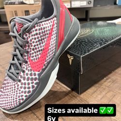 Sizes 6y & 7y Nike Kobe 6 ASG Hollywood 3D (2026) (GS)