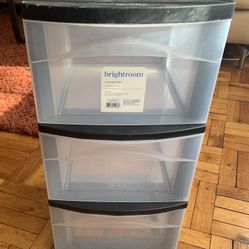 Sterlite 3-drawer Cart, no wheels P/up Sheepshead Bay Brooklyn NY
