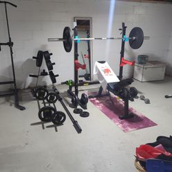 NEED GONE ASAP! FULL HOME GYM (Will Need Truck, And I Can Help Move The Stuff Out Of Basement.)