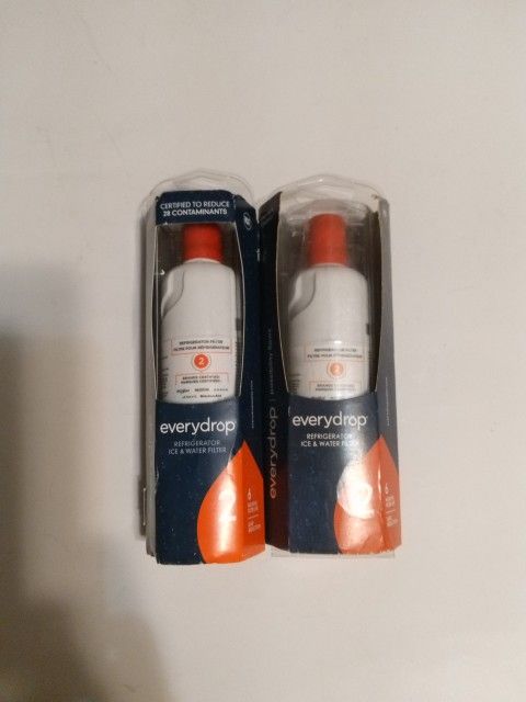 2x Everydrop #2 (EDR2RXD1) Refrigerator Ice & Water Replacement filters